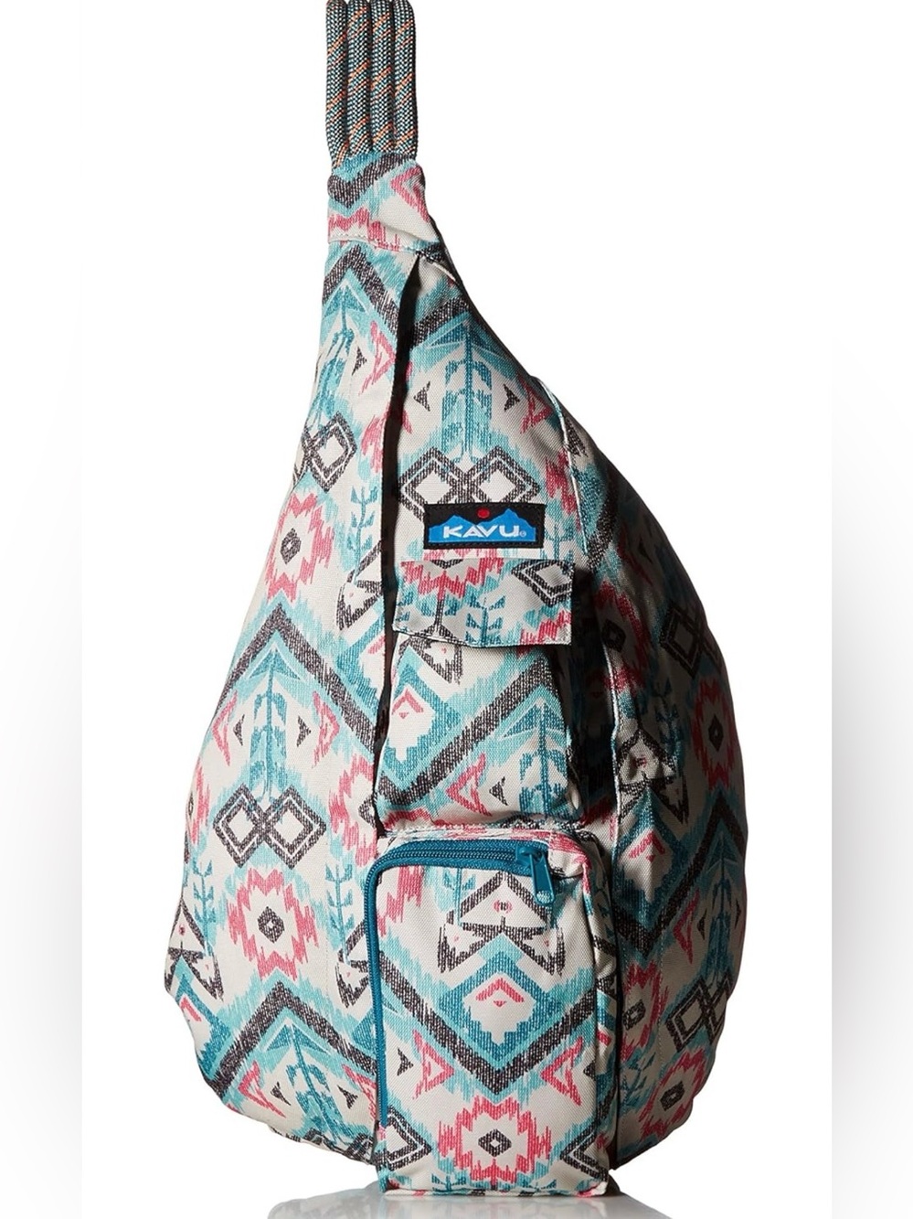 KAVU Rope Sling Bag Canvas Crossbody Ltd. Edition Island IKat